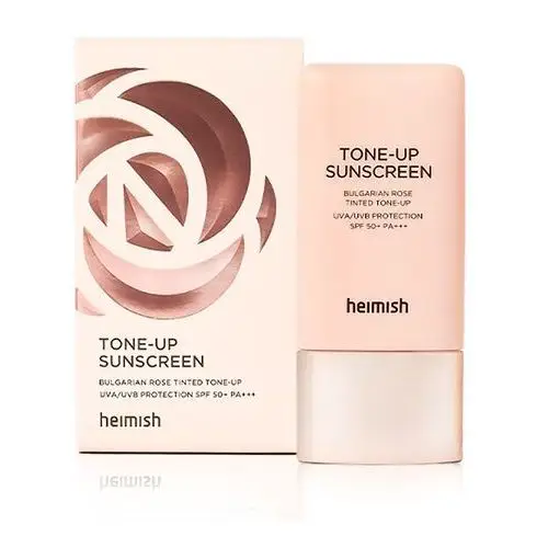 Heimish - Bulgarian Rose Tone-up Sunscreen SPF50+ PA+++, 30ml - krem typu tone-up z ochroną przeciwsłoneczną, HEMSUNROSE