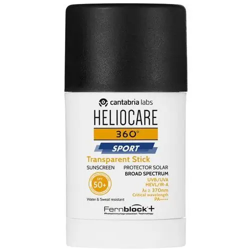 Heliocare 360º Sport Transparent Stick SPF 50+ (25 g)