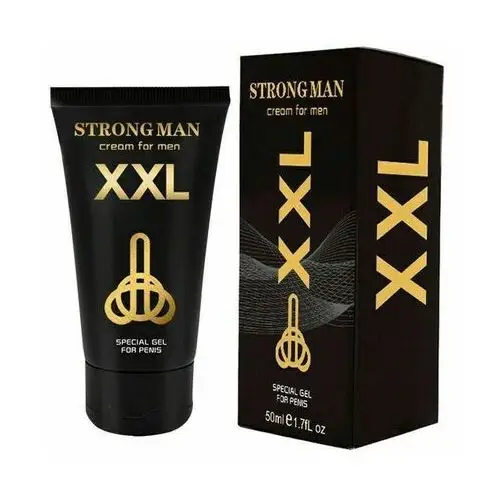 Strong Man XXL Cream krem powiększający penisa przedłużajacy erekcje 50ml