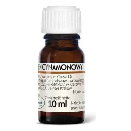 Olejek cynamonowy 10ml Herbapol kraków