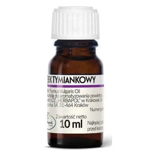 Herbapol kraków Olejek tymiankowy 10ml