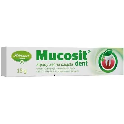 Mucosit Dent kojący żel na dziąsła 15g