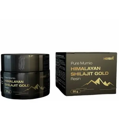 Mumio Himalajskie Żywe Shilajit Gold Pasta Herbin 30g