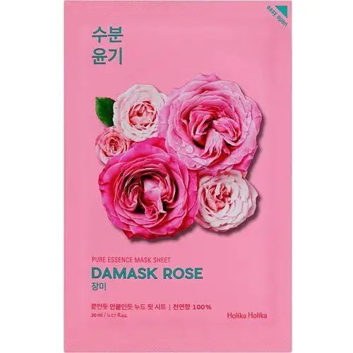 Holika holika pure essence mask sheet damask rose przeciwzmarszczkowa maseczka z ekstraktem z róży 20ml