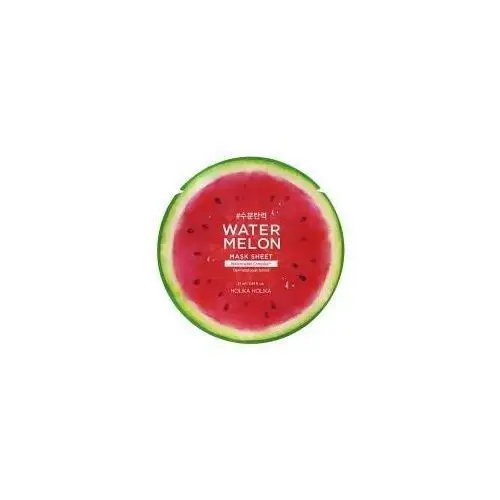 Holika Holika Water Melon Mask Sheet odświeżająco-ujędrniająca maseczka na bawełnianej płachcie z ekstraktem z arbuza 23 ml