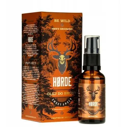 Horde Bursztynowy Olejek do brody Smoky Amber 30ml