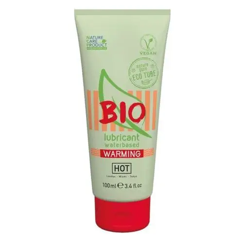 HOT BIO Warming - rozgrzewający wegański lubrykant na bazie wody (100ml)