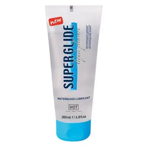 Superglide - lubrykant na bazie wody (200ml) Hot