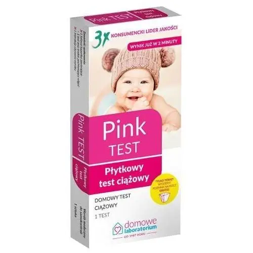 Pink Test ciążowy płytkowy x 1 sztuka
