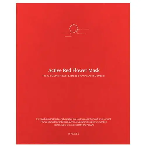 Hyggee Red Flower Active Mask (30 ml), 409