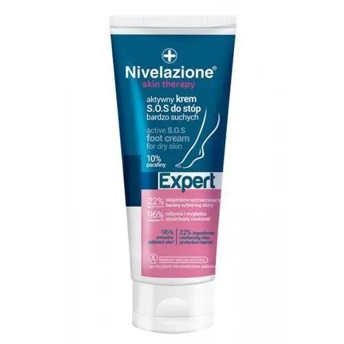 Nivelazione skin therapy aktywny krem s.o.s do stóp bardzo suchych 75ml Ideepharm