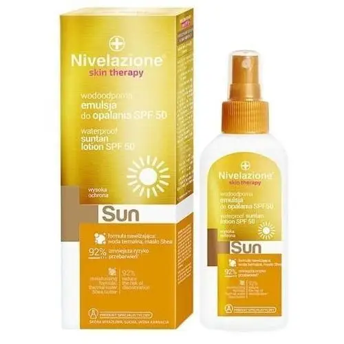 Ideepharm Nivelazione skin therapy sun emulsja wodoodporna do opalania spf50 150ml