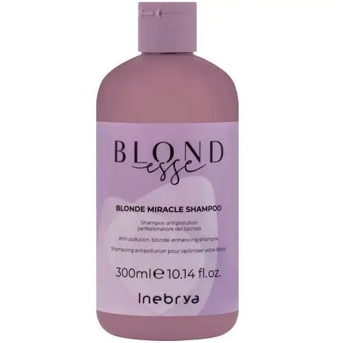 Blondesse blonde miracle shampoo odżywczy szampon do włosów blond 300ml Inebrya