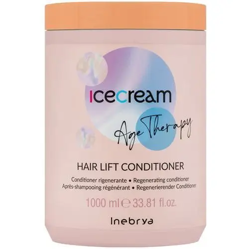 Inebrya ice cream hair lift - odżywka nadająca objętości włosom, 1000ml