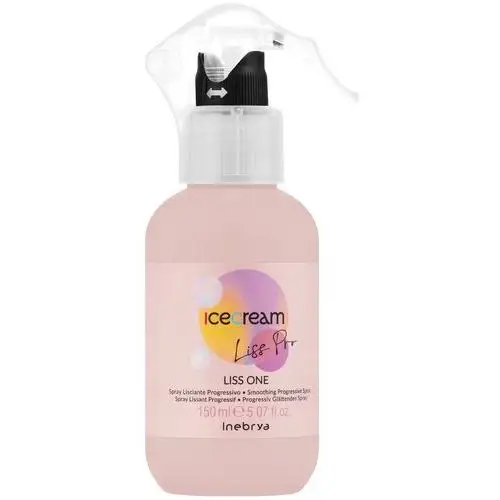 Inebrya ice cream liss perfect, spray wygładzający włosy, 150ml