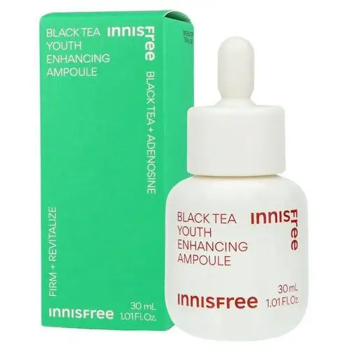 INNISFREE BLACK TEA YOUTH ENHANCING AMPOULE 30ml - Serum odmładzające do twarzy