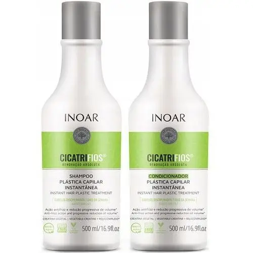 Inoar Duo Cicatrifios Szampon 500ml Odżywka 500ml