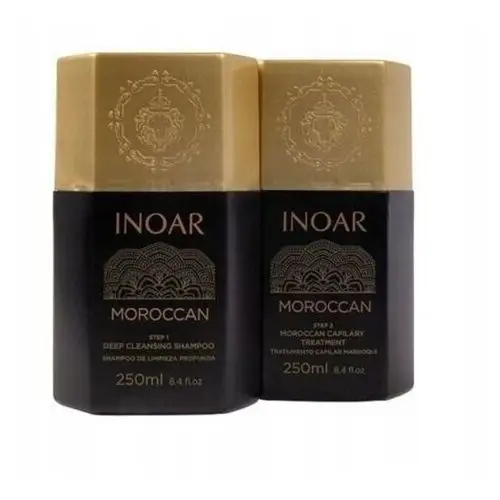 Inoar Moroccan Keratin 2 x 250 ml Keratyna Szampon