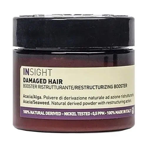 Insight damage hair booster intensywnie odbudowująca kuracja do włosów zniszczonych 35g