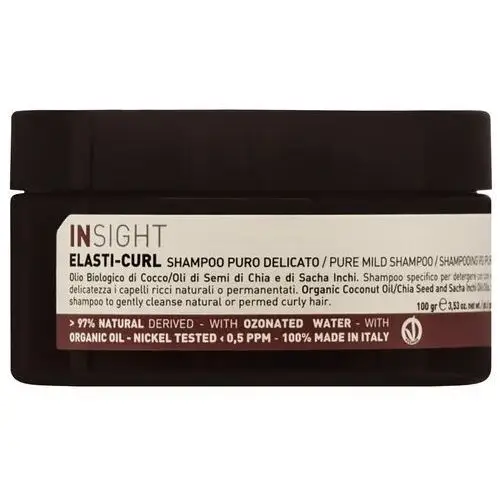 InSight Elasti-Curl, delikatny szampon do włosów kręconych, 100g