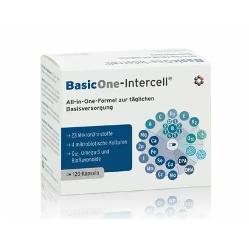 Basicone-intercell formuła all-in-one dla kompleksowego zaopatrzenia organizmu Intercell pharma