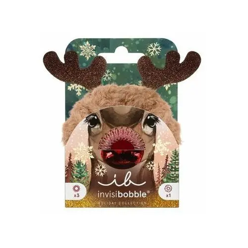 Zestaw świąteczny Red Nose Reindeer Invisibobble,73