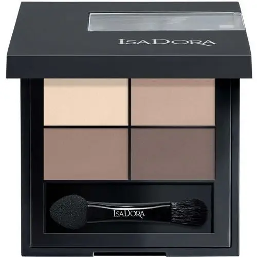 Isadora eye shadow quartet poczwórne cienie do powiek 01 muddy nudes 4 g