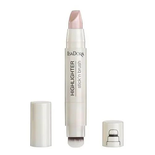 Highlighter stick'n brush rozświetlacz w sztyfcie 22 pink pearl 3.8g Isadora