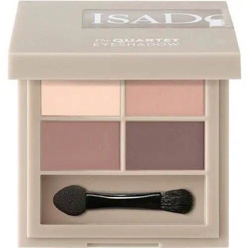 The eyeshadow quartet 01 muddy nudes Isadora