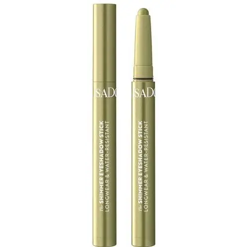 Isadora the shimmer eyeshadow stick longwear and water-resistant 45 green shimmer