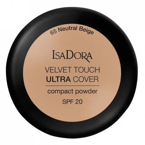 Isadora velvet touch ultra cover compact power spf 20 65 neutral beige