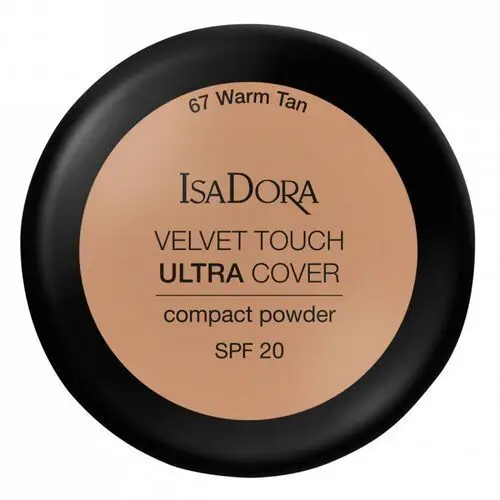 Velvet touch ultra cover compact power spf 20 67 warm tan Isadora