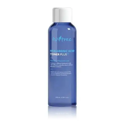 Hyaluronic acid toner plus, 200ml - odżywczo-nawilżający tonik do twarzy Isntree