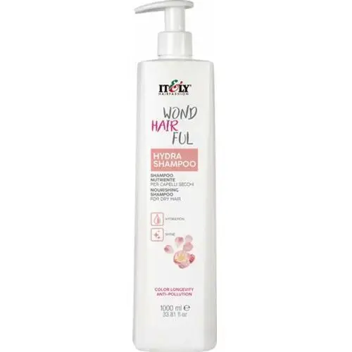Wondhairful hydra shampoo szampon nawilżający do włosów suchych (1000 ml) Itely hairfashion