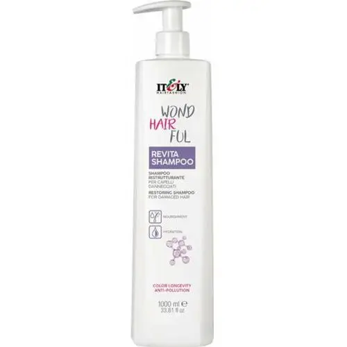 Wondhairful revita shampoo szampon do naprawy struktury włosów (1000 ml) Itely hairfashion