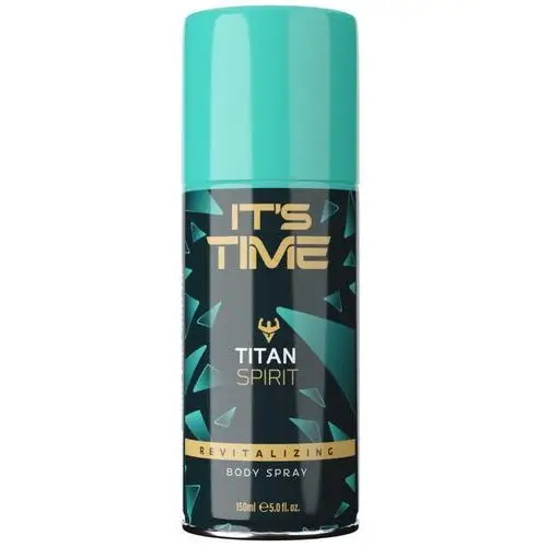 Dezodorant do ciała w sprayu Titan Spirit 150ml It's Time