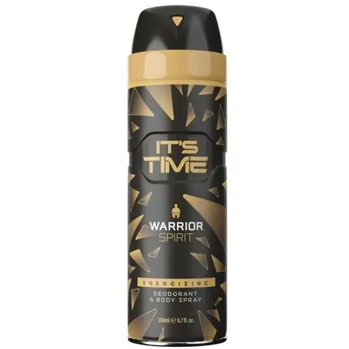 Dezodorant do ciała w sprayu Warrior Spirit 200ml It's Time,68