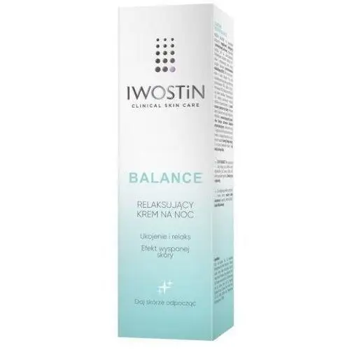 Balance relaksujący krem na noc 50ml Iwostin