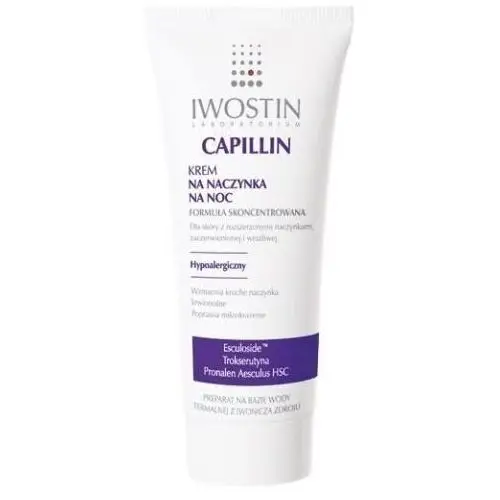 IWOSTIN Capillin Krem na naczynka na noc 40ml