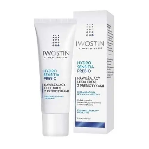 Hydro sensitia prebio nawilżający lekki krem z prebiotykami 50ml Iwostin