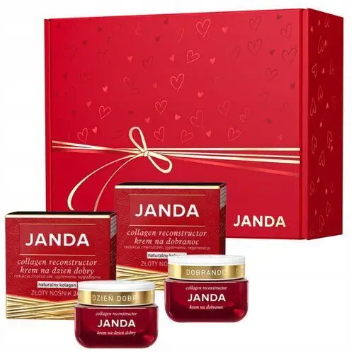 Janda Collagen Reconstruktor Krem Dzień+Noc+Pudełko Prezentowe