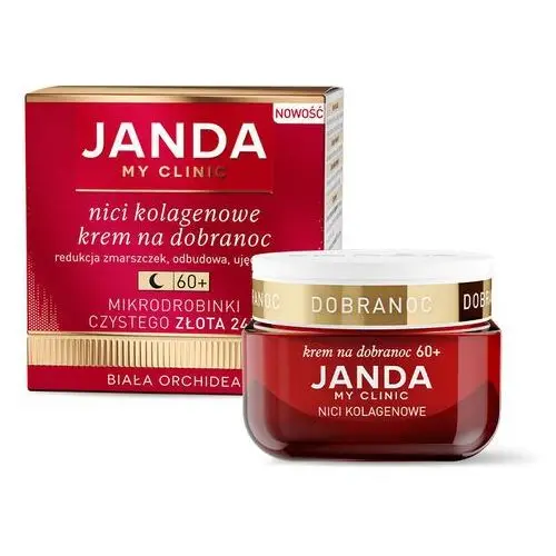 Janda - nici kolagenowe krem na dobranoc 60+,50ml