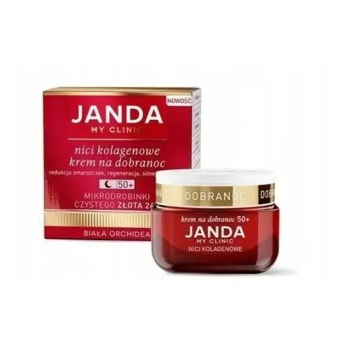 Janda - nici kolagenowekrem na dobranoc 50+, 50ml