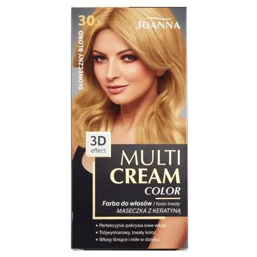 Farba do włosów 30.5 Słoneczny Blond Joanna, kolor blond