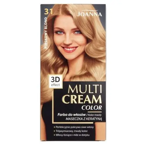 Farba do włosów 31 Piaskowy Blond Joanna