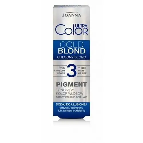 Joanna Pigment tonujący kolor do włosów Chłodny Blond 3 100 ml