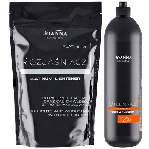 Joanna Platinum Lightener Rozjaśniacz+Utleniacz 12