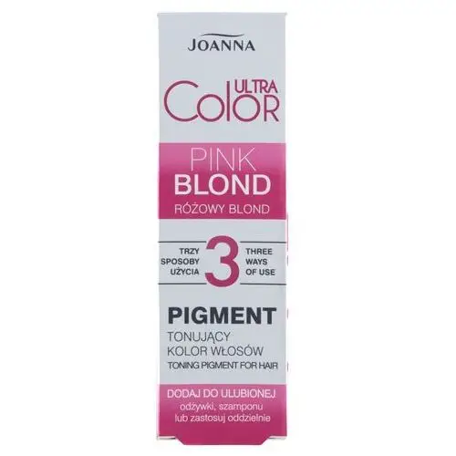 Tonujący kolor włosów różowy blond 100 ml Joanna