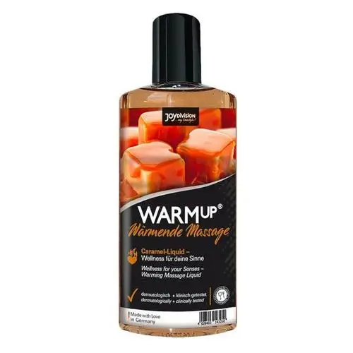 JoyDivision WARMup - rozgrzewający olejek do masażu - karmelowy (150ml)