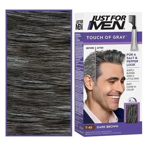 Just for men touch of grey odsiwiacz t-45 ciemny brąz 40 g